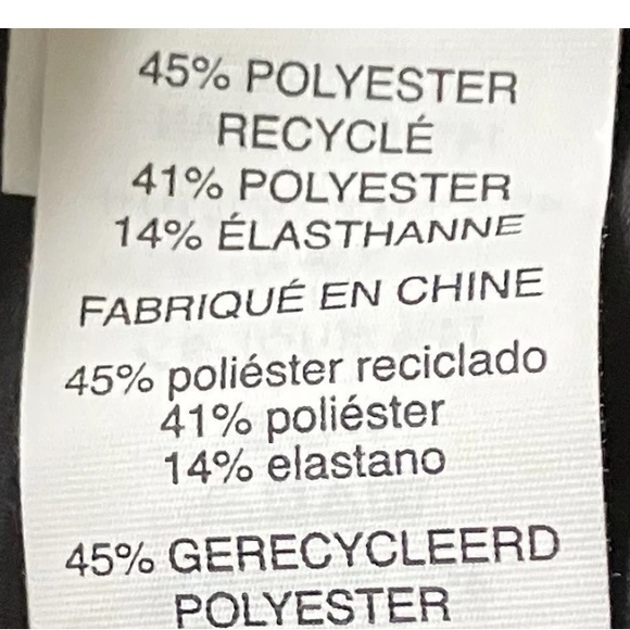 VUORI Villa Black Wide Leg Women’s XS Elastic Waist Light Flowy - Picture 12 of 13